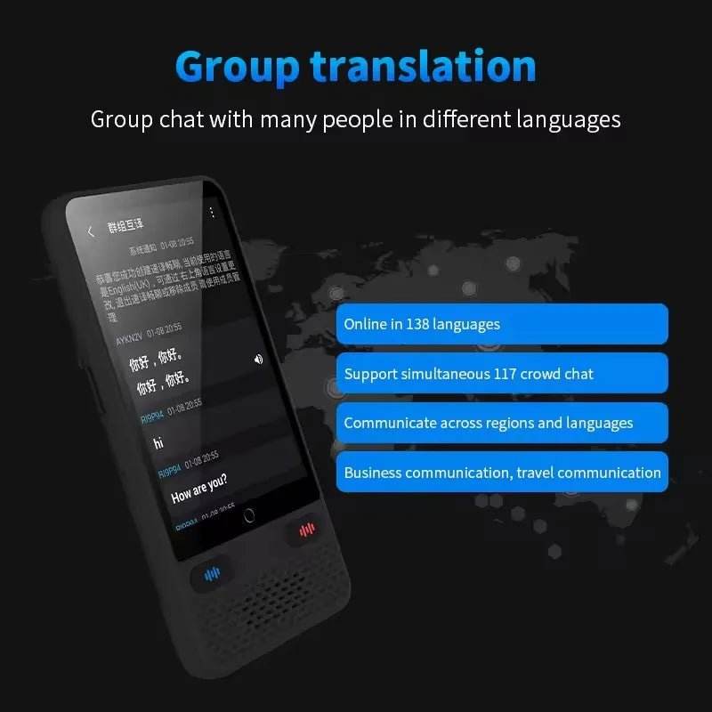 S85 Voice Portable Translator - 138 Languages