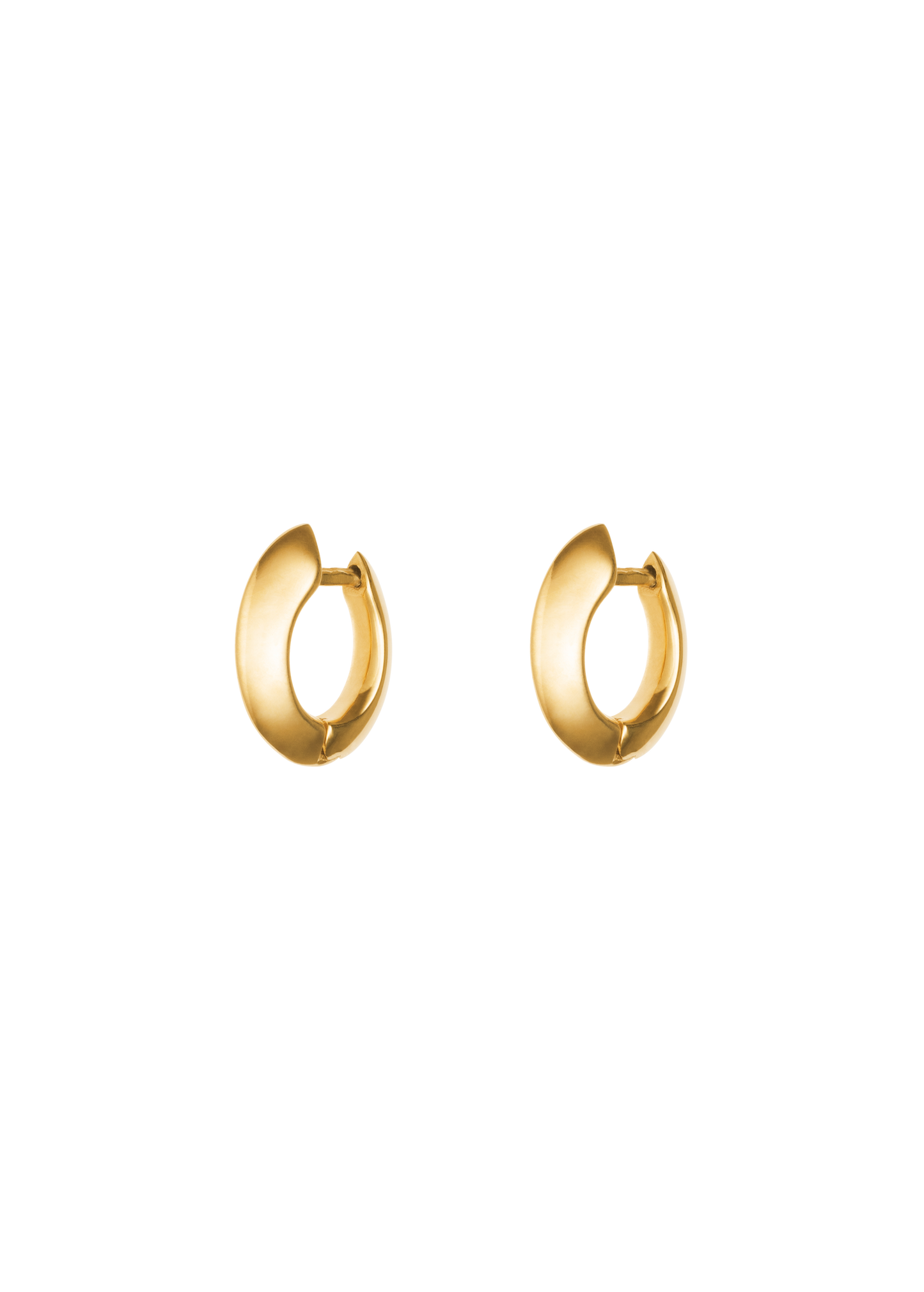 mini sarah polished earrings