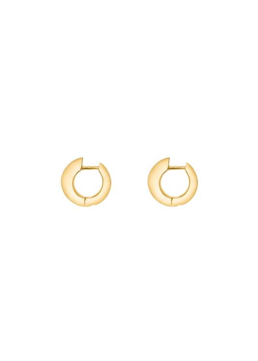 mini sarah polished earrings
