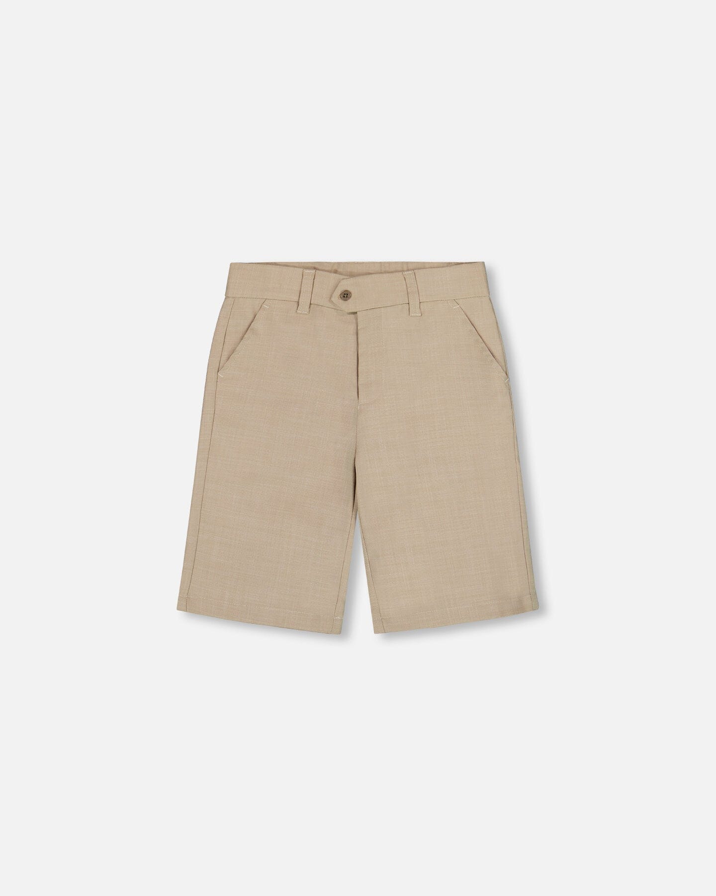 Slant Pocket Bermuda Shorts Light Taupe - Shop The Shop