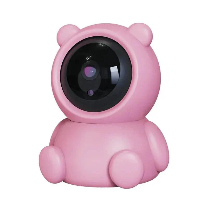 Smart Home Baby Security Monitor WiFi IP Camera – Cartoon Bear Design