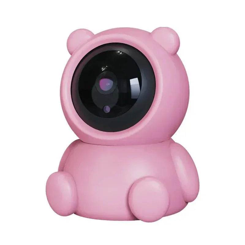 Smart Home Baby Security Monitor WiFi IP Camera – Cartoon Bear Design