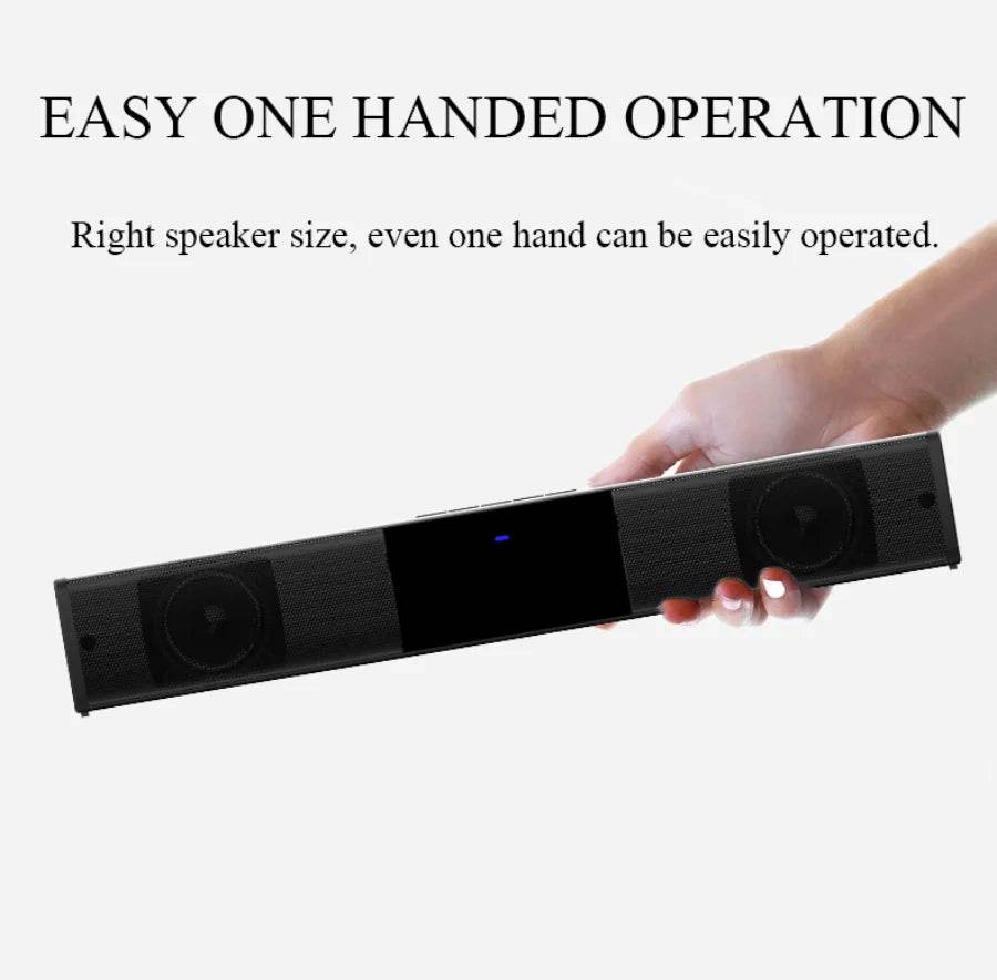 Bluetooth Sound Bar for Home Theater | 3 Channel Speakers
