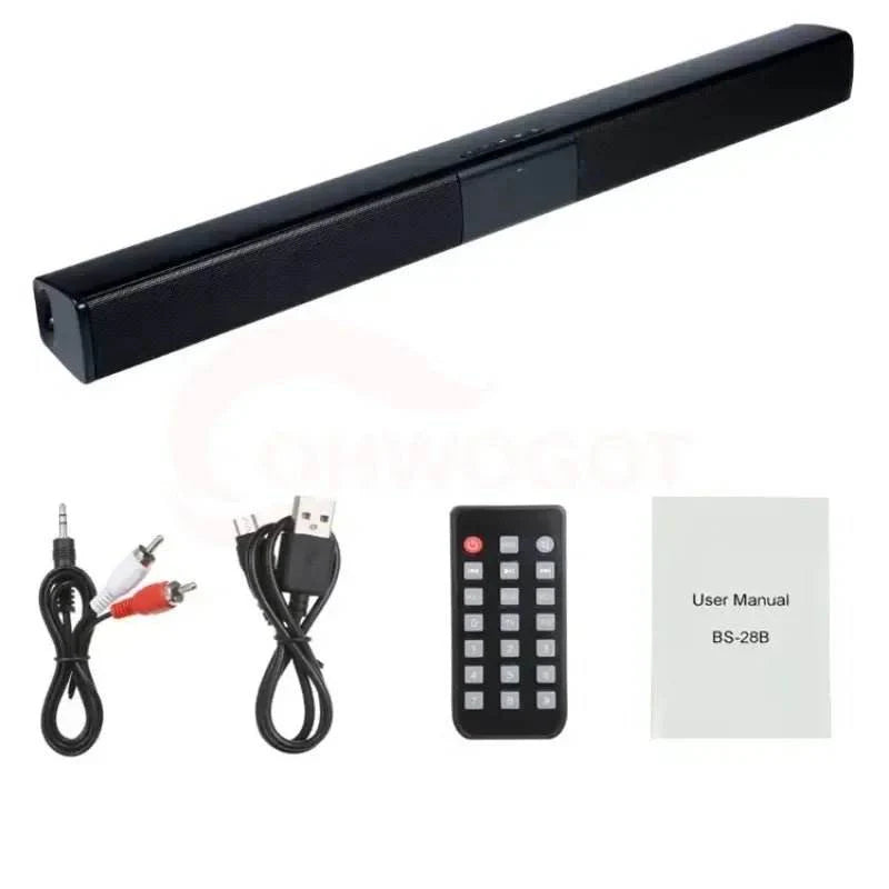 Bluetooth Sound Bar for Home Theater | 3 Channel Speakers